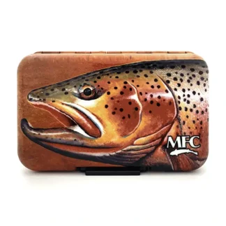 MFC Fly Box - Poly (Optional Leaf) Sundell's River Flame Cutty - Your Premium Fishing Gear Store Rods Lines Baits Accessories* Fly Fishing