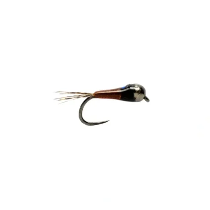 Micro Perdigon Flashback Brown Barbless - Your Premium Fishing Gear Store Rods Lines Baits Accessories* Fly Fishing