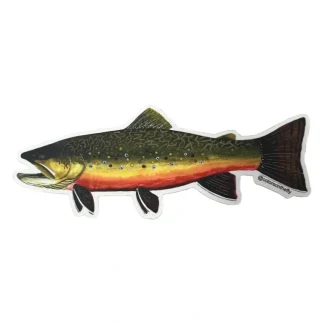 Mike Pepper "Colors on the Fly" 6" BrookTrout Sticker - Your Premium Fishing Gear Store Rods Lines Baits Accessories* Fly Fishing