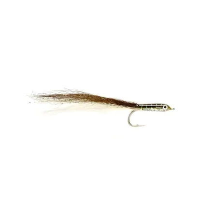 Mikkleson's Epoxy Baitfish Olive & White - Your Premium Fishing Gear Store Rods Lines Baits Accessories* Bait