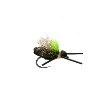 Mini Flopper Black Barbless - Your Premium Fishing Gear Store Rods Lines Baits Accessories* Fly Fishing
