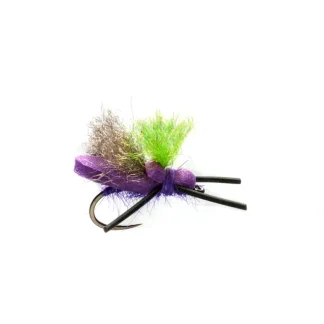 Mini Flopper Purple Barbless - Your Premium Fishing Gear Store Rods Lines Baits Accessories* Fly Fishing
