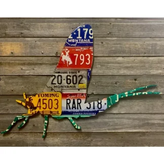 Mixed Western Mayfly License Plate Art - Your Premium Fishing Gear Store Rods Lines Baits Accessories* Fly Fishing
