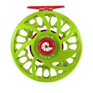 Nautilus NV-G Reel Key Lime/Red 9/10 Left Hand Retrieve - Your Premium Fishing Gear Store Rods Lines Baits Accessories* Fishing Line