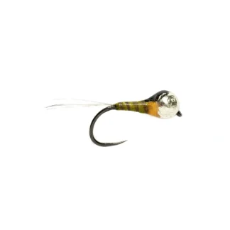 Olive Hot Spot Barbless - Your Premium Fishing Gear Store Rods Lines Baits Accessories* Fly Fishing
