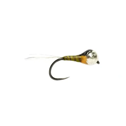 Olive Hot Spot Barbless - Your Premium Fishing Gear Store Rods Lines Baits Accessories* Fly Fishing