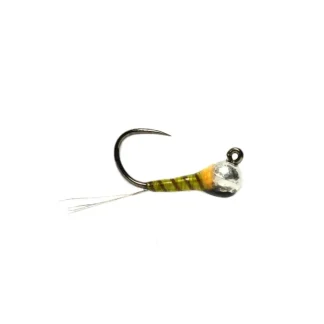 Olive Hot Spot Jig Barbless - Your Premium Fishing Gear Store Rods Lines Baits Accessories* Fly Fishing