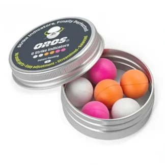 Oros 6-Pack Strike Indicator Aluminum Jars Multi-Color Small - Your Premium Fishing Gear Store Rods Lines Baits Accessories* Fishing Line