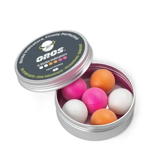 OROS Strike Indicators 6 Pack in Aluminum Jar - Your Premium Fishing Gear Store Rods Lines Baits Accessories* Fishing Line