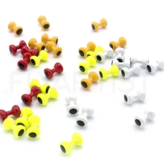 Painted Lead Eyes 10pk - Your Premium Fishing Gear Store Rods Lines Baits Accessories* Bait