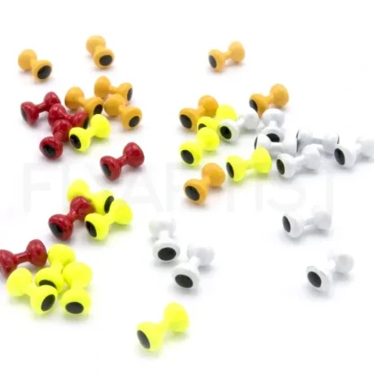 Painted Lead Eyes 10pk - Your Premium Fishing Gear Store Rods Lines Baits Accessories* Bait