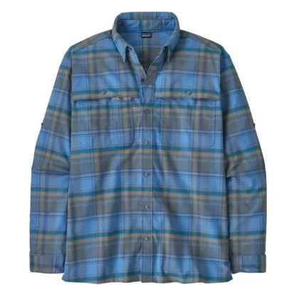 Patagonia Early Rise Stretch Shirt Rainsford: Blue Bird - Your Premium Fishing Gear Store Rods Lines Baits Accessories* Fly Fishing