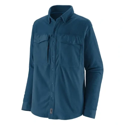 Patagonia L/S Early Rise Snap Shirt Lagom Blue - Your Premium Fishing Gear Store Rods Lines Baits Accessories* Fly Fishing
