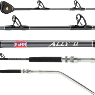 Penn Ally II ALLYBWII80250C60DD Deep Drop Boat Rod 6' 2pc - Your Premium Fishing Gear Store Rods Lines Baits Accessories* Fishing Line