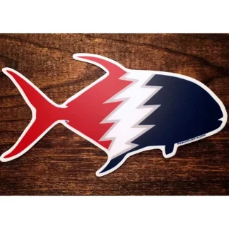 Pesca Muerta Permit Sticker - Grateful - Your Premium Fishing Gear Store Rods Lines Baits Accessories* Fly Fishing