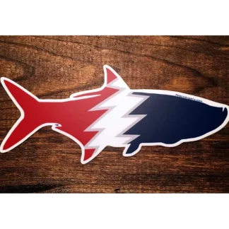 Pesca Muerta Tarpon Sticker - Grateful - Your Premium Fishing Gear Store Rods Lines Baits Accessories* Fly Fishing