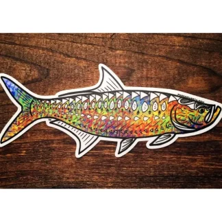 Pesca Muerta Trippy Tarpon Sticker - Your Premium Fishing Gear Store Rods Lines Baits Accessories* Fly Fishing