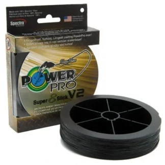 Power Pro Super Slick V2 8 Strand Braided Line, 3000yd 30lb Onyx - Your Premium Fishing Gear Store Rods Lines Baits Accessories* Fishing Line