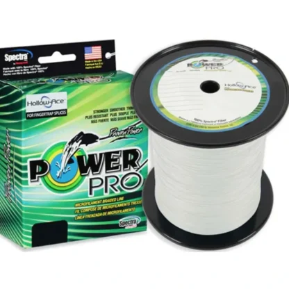 PowerPro Hollow Ace Fishing Line, 200lb, 3000yd, White - Your Premium Fishing Gear Store Rods Lines Baits Accessories* Fishing Line