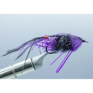 Prawn Jovi Black/Purple #1 - Your Premium Fishing Gear Store Rods Lines Baits Accessories* Fly Fishing