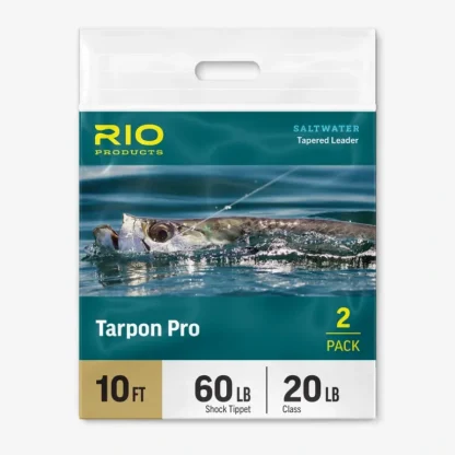 Pro Tarpon Leader - 2 pack - 10ft. - Your Premium Fishing Gear Store Rods Lines Baits Accessories* Fishing Line
