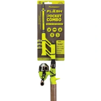 ProFISHiency PCFLASH Flash Telescopic Pocket Spincast Combo - Your Premium Fishing Gear Store Rods Lines Baits Accessories* Fishing Line