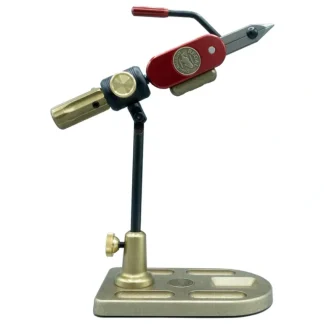 Regal Revolution Vise - Stainless Jaw with Bronze Pocket Base Hot Rod Red - Your Premium Fishing Gear Store Rods Lines Baits Accessories* Fishing Line