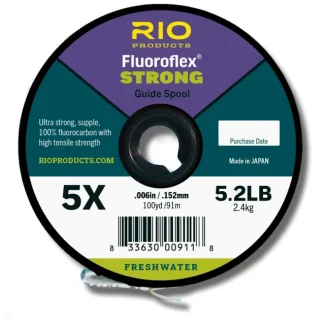 RIO Fluoroflex Strong Tippet 100yds - Your Premium Fishing Gear Store Rods Lines Baits Accessories* Fly Fishing