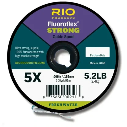 RIO Fluoroflex Strong Tippet 100yds - Your Premium Fishing Gear Store Rods Lines Baits Accessories* Fly Fishing