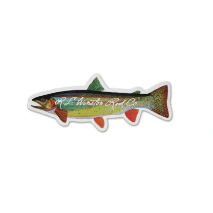 R.L. Winston Cooler Sticker Cutthroat Trout - Your Premium Fishing Gear Store Rods Lines Baits Accessories* Fly Fishing