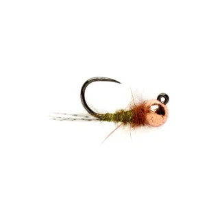 Roza's Olive Nymph Barbless - Your Premium Fishing Gear Store Rods Lines Baits Accessories* Fly Fishing
