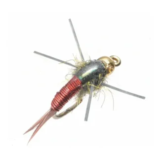 Rubberleg Red Copper John - Your Premium Fishing Gear Store Rods Lines Baits Accessories* Fly Fishing
