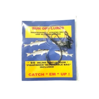 Run Off Lures Striped Bass 9/0 Fish Finder Rig - Your Premium Fishing Gear Store Rods Lines Baits Accessories* Fishing Line