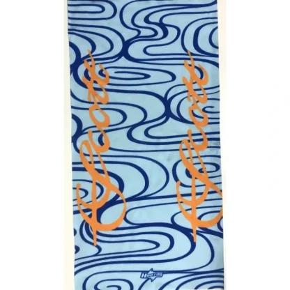 Scott Fly Rods Blue Face Mask Orange Script - Your Premium Fishing Gear Store Rods Lines Baits Accessories* Rods