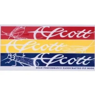 Scott Fly Rods CO Bugs/CO Flag Sticker - Your Premium Fishing Gear Store Rods Lines Baits Accessories* Rods