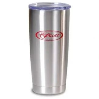 Scott Fly Rods Stainless Steel Mug Red Scott Script - Your Premium Fishing Gear Store Rods Lines Baits Accessories* Rods