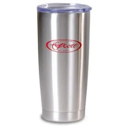 Scott Fly Rods Stainless Steel Mug Red Scott Script - Your Premium Fishing Gear Store Rods Lines Baits Accessories* Rods