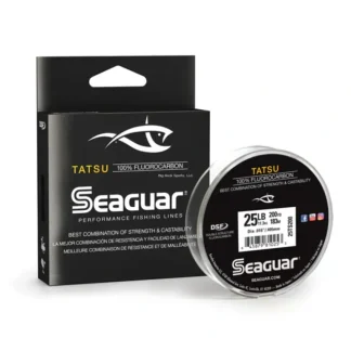 Seaguar Tatsu 100% Fluorocarbon Main Line 25lb 200yd Clear - Your Premium Fishing Gear Store Rods Lines Baits Accessories* Fishing Line