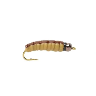 Shafer's Gummy Crane Brown Tungsten Beadhead - Your Premium Fishing Gear Store Rods Lines Baits Accessories* Fly Fishing