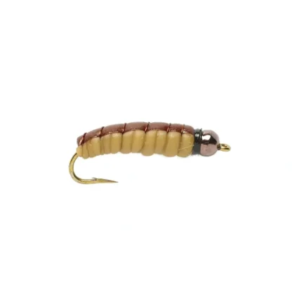 Shafer's Gummy Crane Brown Tungsten Beadhead - Your Premium Fishing Gear Store Rods Lines Baits Accessories* Fly Fishing