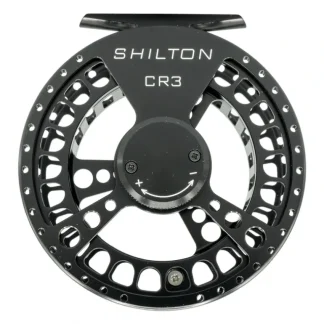 Shilton CR3 (5-6wt) Reel Black Left Hand - Your Premium Fishing Gear Store Rods Lines Baits Accessories* Fishing Line