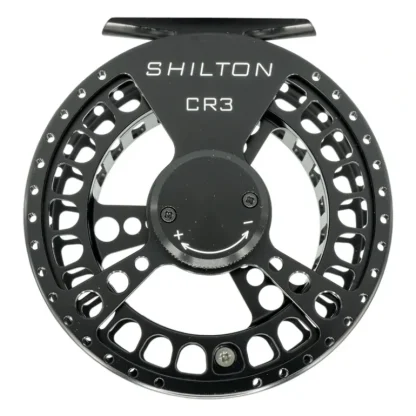 Shilton CR3 (5-6wt) Reel Black Left Hand - Your Premium Fishing Gear Store Rods Lines Baits Accessories* Fishing Line
