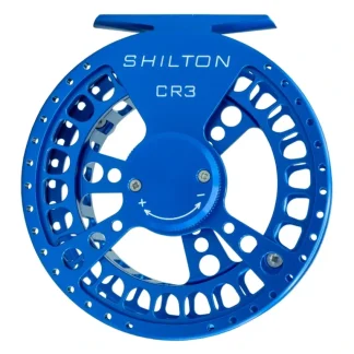 Shilton CR3 (5-6wt) Reel Blue Left Hand - Your Premium Fishing Gear Store Rods Lines Baits Accessories* Fishing Line