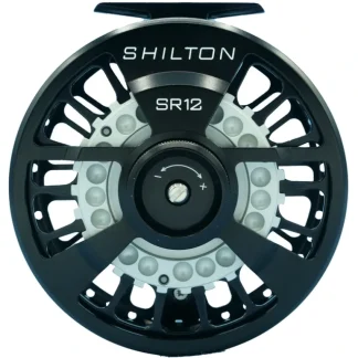 Shilton SR12 (12-14wt) Reel Black - Your Premium Fishing Gear Store Rods Lines Baits Accessories* Fishing Line