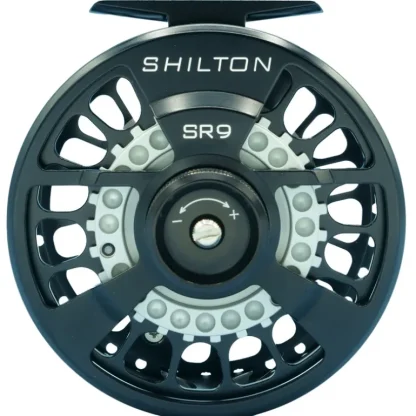 Shilton SR9 (8-9wt) Reel Black Right Hand - Your Premium Fishing Gear Store Rods Lines Baits Accessories* Fishing Line