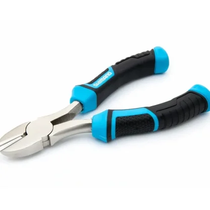 Shimano Brutas, 6", Cutter, Blk/Cyan Handles, High Carbon Steel - Your Premium Fishing Gear Store Rods Lines Baits Accessories* Fishing Line