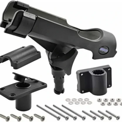Shoreline Marine Rod Holder Universal Mount Black - Your Premium Fishing Gear Store Rods Lines Baits Accessories* Fishing Line