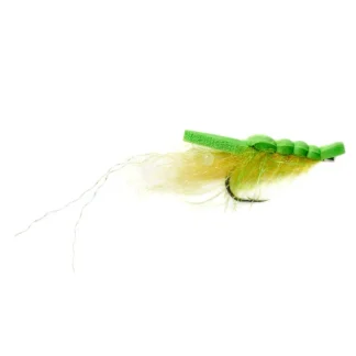 Shrimp Gurgler Chartreuse - Your Premium Fishing Gear Store Rods Lines Baits Accessories* Fly Fishing