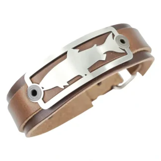 Sight Line Provisions Classic Bracelet Trout 2.0 Horween Brown - Your Premium Fishing Gear Store Rods Lines Baits Accessories* Fishing Line