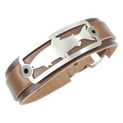 Sight Line Provisions Classic Bracelet Trout 2.0 Horween Brown - Your Premium Fishing Gear Store Rods Lines Baits Accessories* Fishing Line